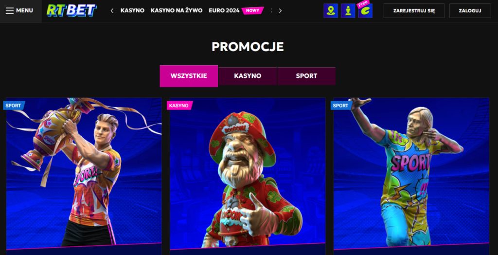 RtBet promocje